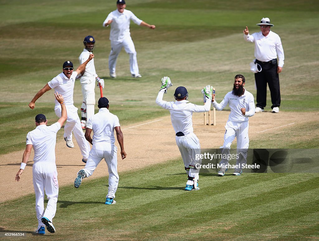 England v India: 3rd Investec Test - Day Five