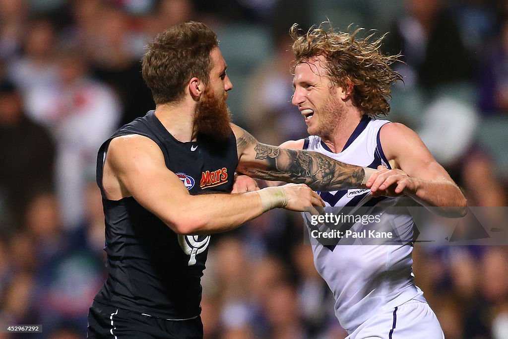 AFL Rd 19 - Fremantle v Carlton