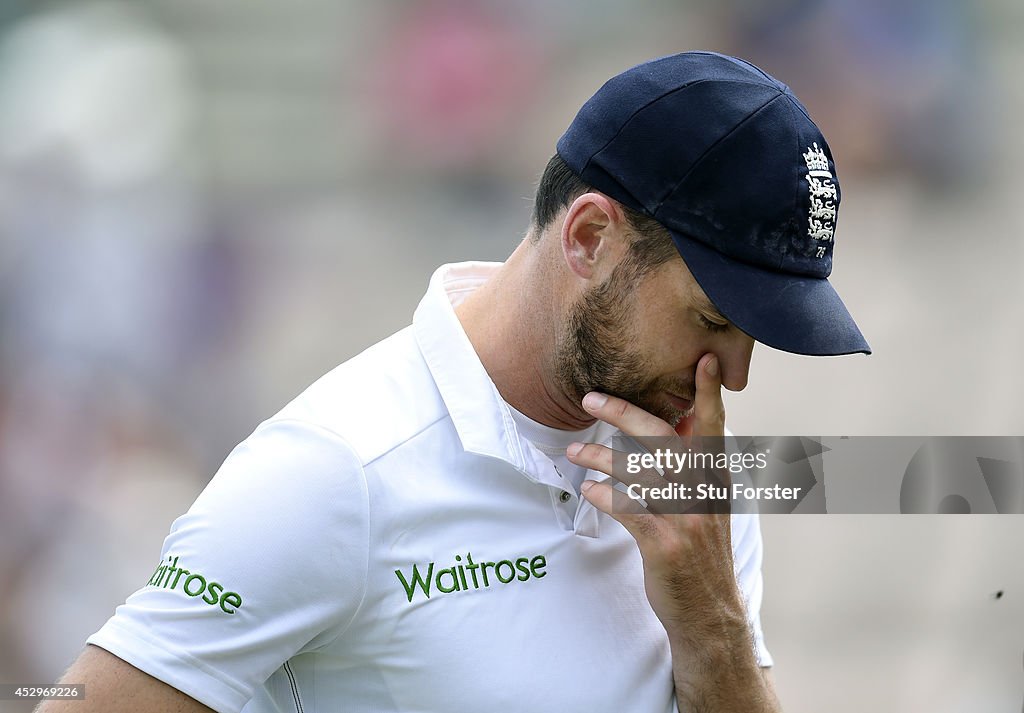 England v India: 3rd Investec Test - Day Five