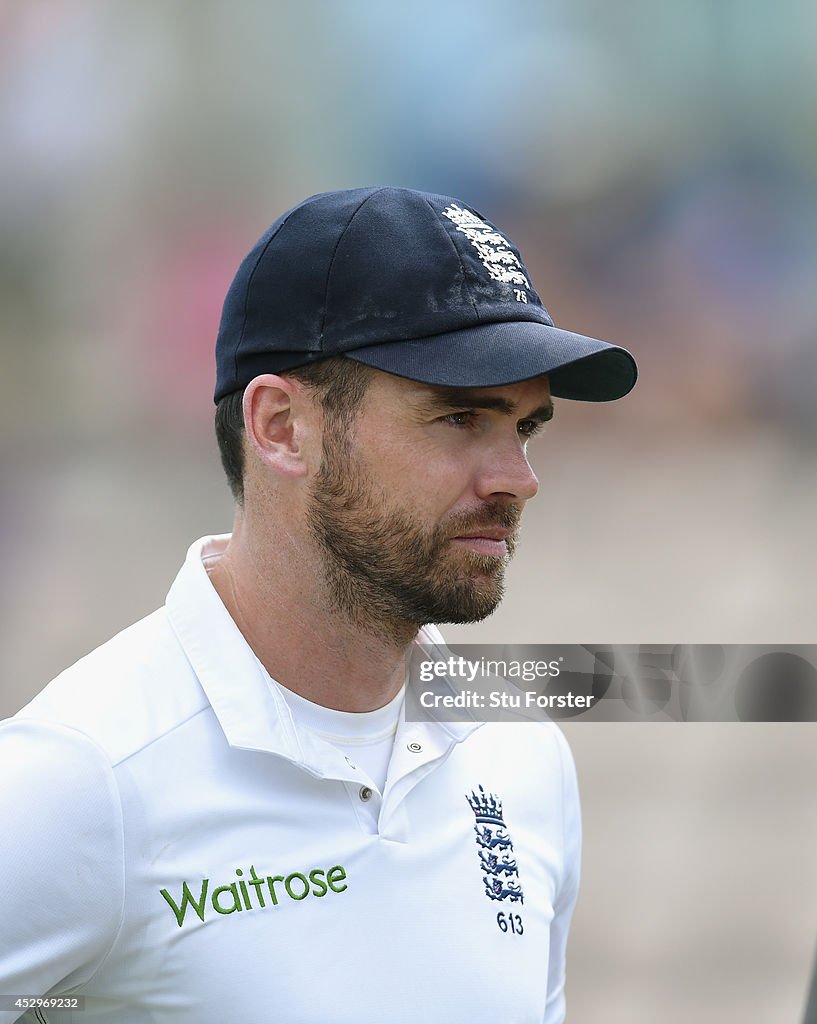 England v India: 3rd Investec Test - Day Five