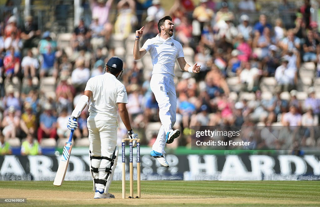 England v India: 3rd Investec Test - Day Five