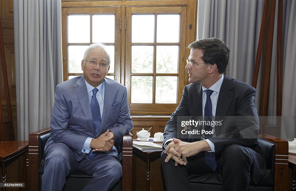 Dutch Prime Minister Holds Talks With The Malaysian President