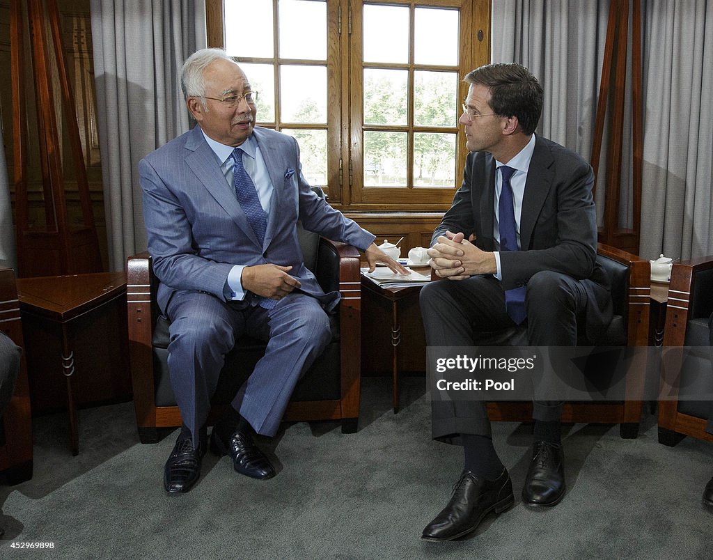 Dutch Prime Minister Holds Talks With The Malaysian President