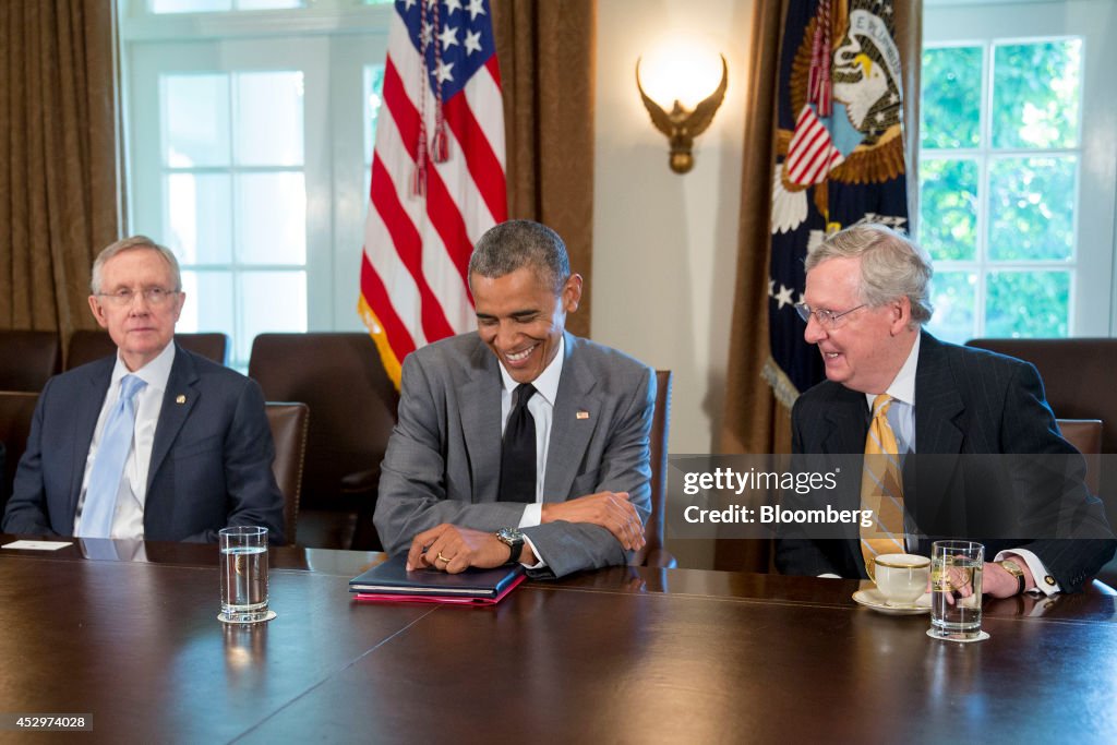 President Obama And Vice President Biden Meet With Members Of Congress On Foreign Policy