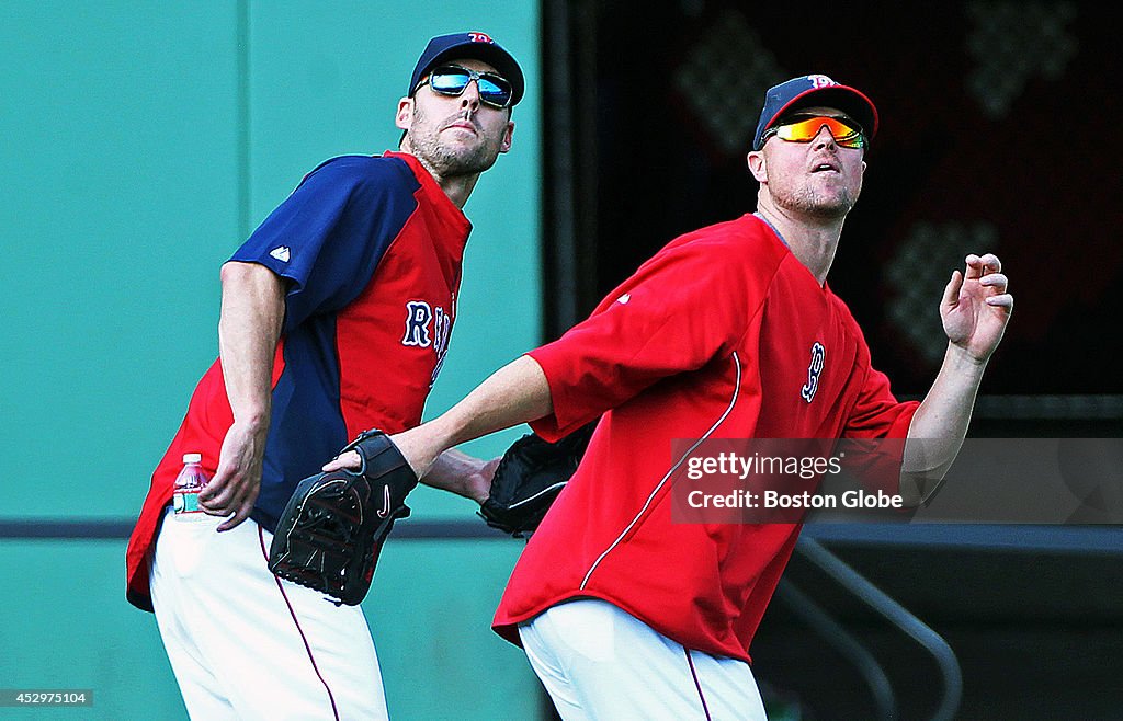 Boston Red Sox Vs. Toronto Blue Jays At Fenway Park