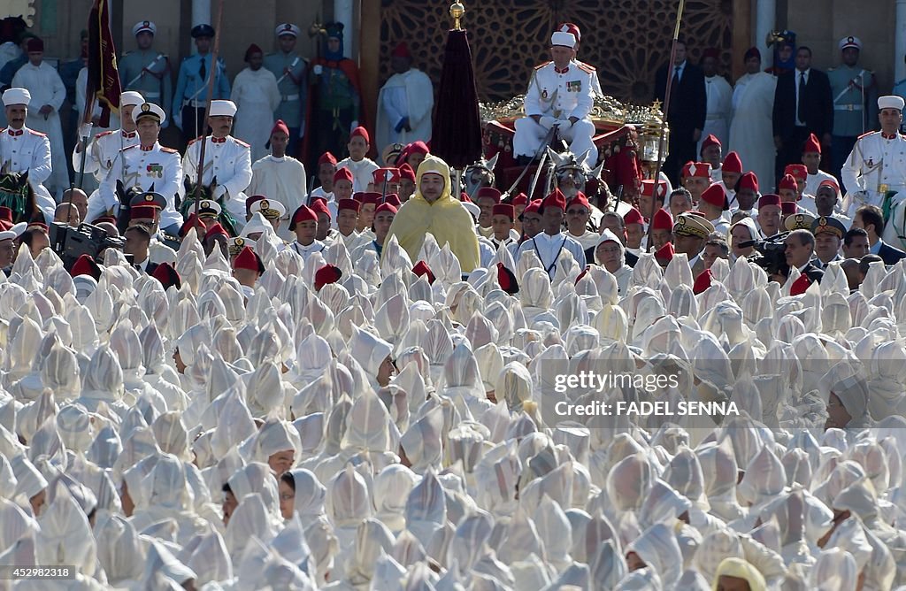 MOROCCO-POLITICS-MOHAMMED VI-ANNIVERSARY