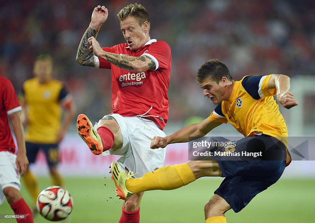 1. FSV Mainz 05 v Asteras Tripolis - UEFA Europa League Third Qualifying Round: First Leg