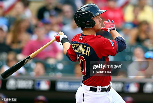 Justin O'Conner of the U.S. Team during the SiriusXM All-Star Futures Game at Target Field on July 13, 2014 in Minneapolis, Minnesota.