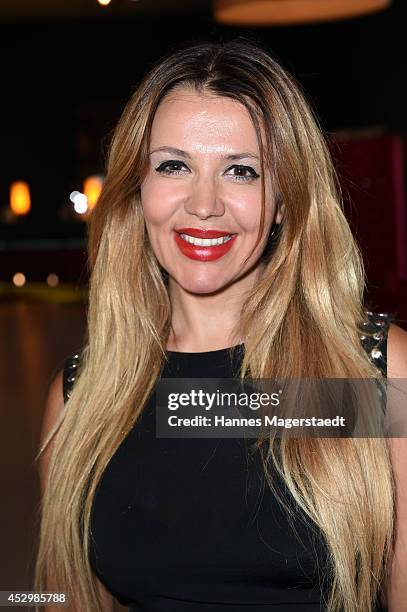 Model Davorka Tovilo attends the 'Citroen C4 Cactus' Munich Preview at Leonardo Royal Hotel on July 31, 2014 in Munich, Germany.