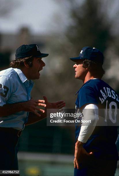 Manager Tony LaRussa of the Chicago White Sox argues with the home plate umpire during an Major League Baseball game against the Baltimore Orioles...