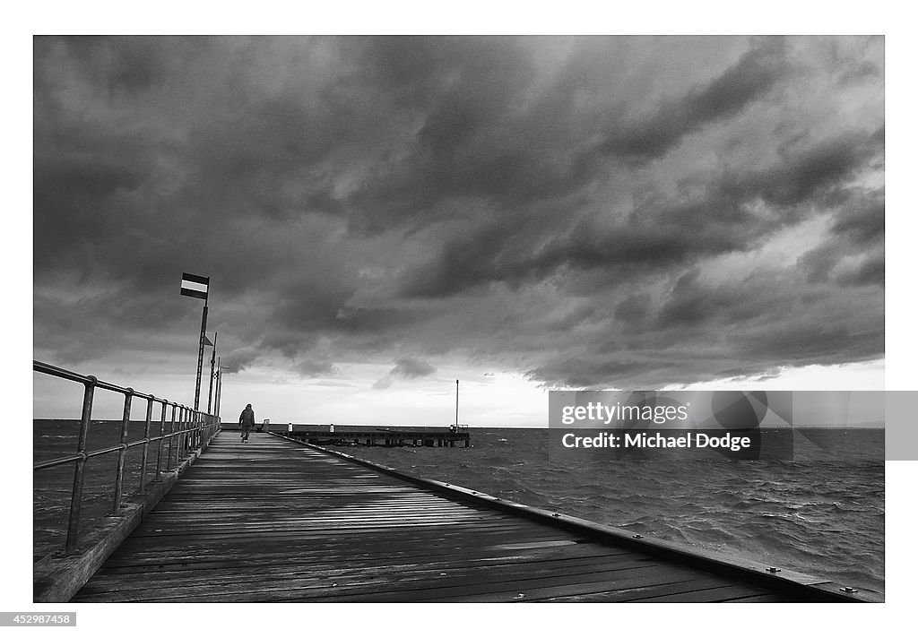 Wild Weather Hits Melbourne