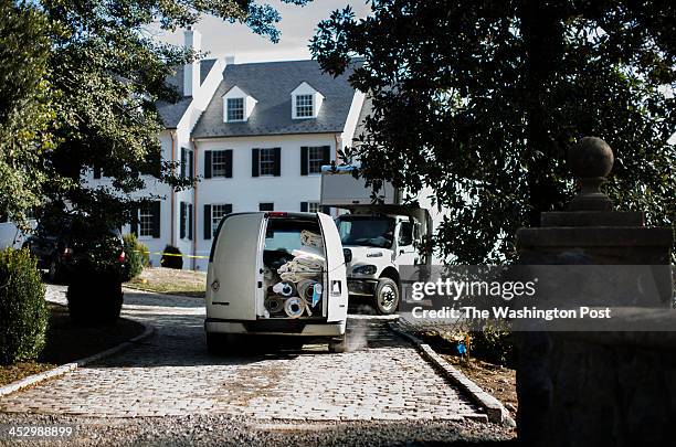 At 1147 Chain Bridge Road, the former residence of Bobby and Ethel Kennedy, named Hickory Hill, is under renovation which is almost completed after...