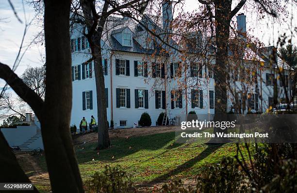 At 1147 Chain Bridge Road, the former residence of Bobby and Ethel Kennedy, named Hickory Hill, is under renovation which is almost completed after...