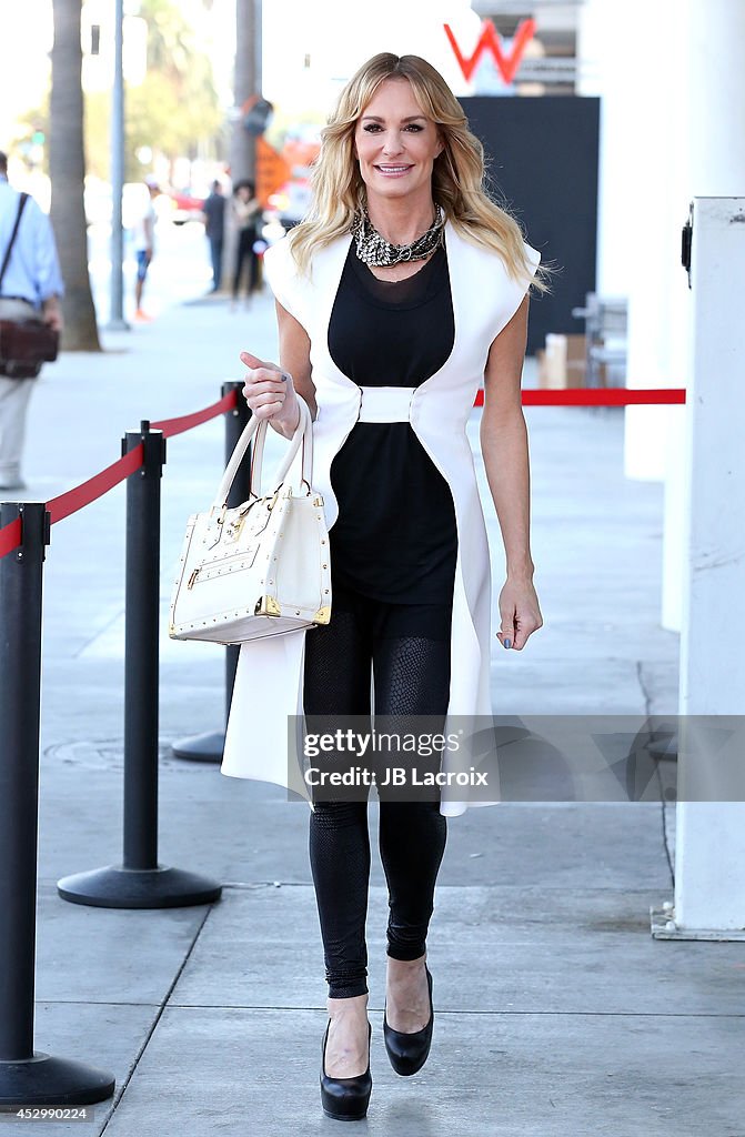 Taylor Armstrong Visits Hollywood Today Live