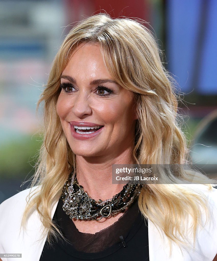 Taylor Armstrong Visits Hollywood Today Live