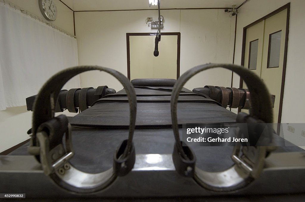 The lethal injection chamber at New Bilibid Prison...