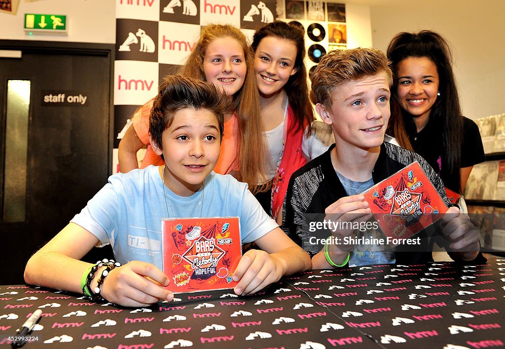 Bars & Melody Sign Copies Of Their Debut Single 'Hopeful'