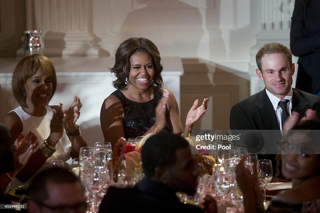 President Obama And The First Lady Host "A Celebration Of Special Olympics And A Unified Generation"