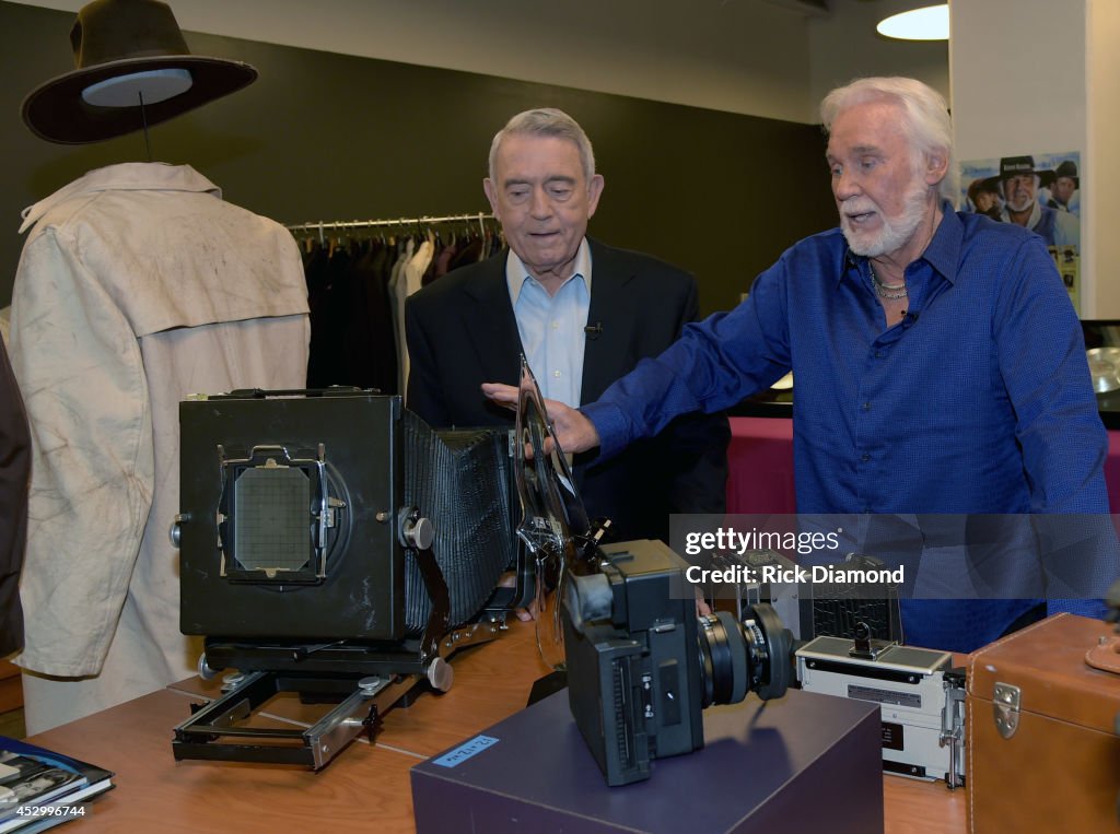 Kenny Rogers Visits "The Big Interview With Dan Rather"