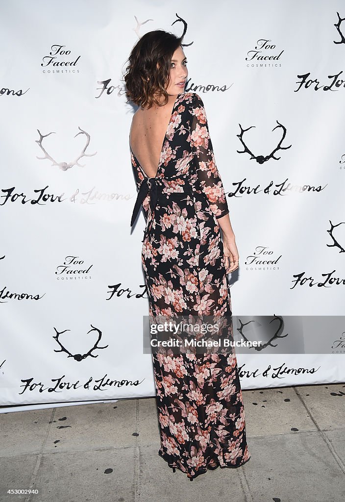 For Love And Lemons Annual SKIVVIES Party Sponsored By Too Faced & Co-hosted By Jena Malone