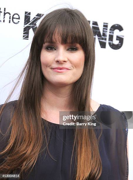 Actress Jamie Anne Allman attends the season 4 premiere of 'The Killing' on July 14, 2014 at ArcLight Hollywood in Hollywood, California.