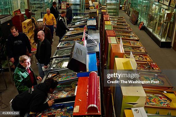 Pinball Auction Pinball Collections Photos and Premium High Res Pictures - Getty Images
