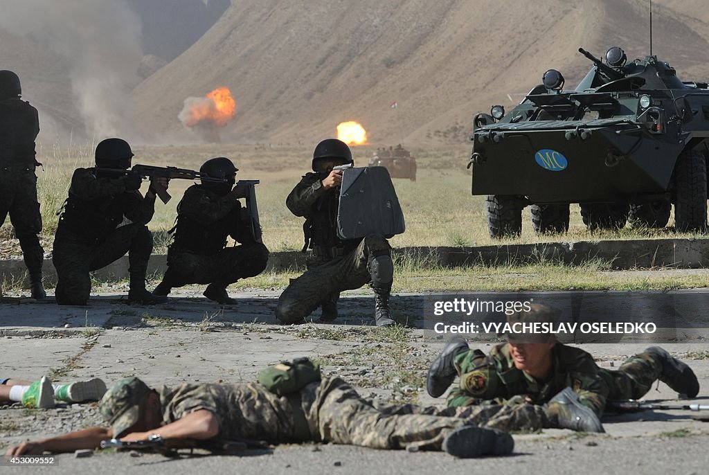 KYRGYZSTAN-KAZAKHSTAN-RUSSIA-CSTO-MILITARY-EXERCISES