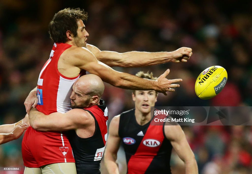 AFL Rd 19 - Sydney v Essendon