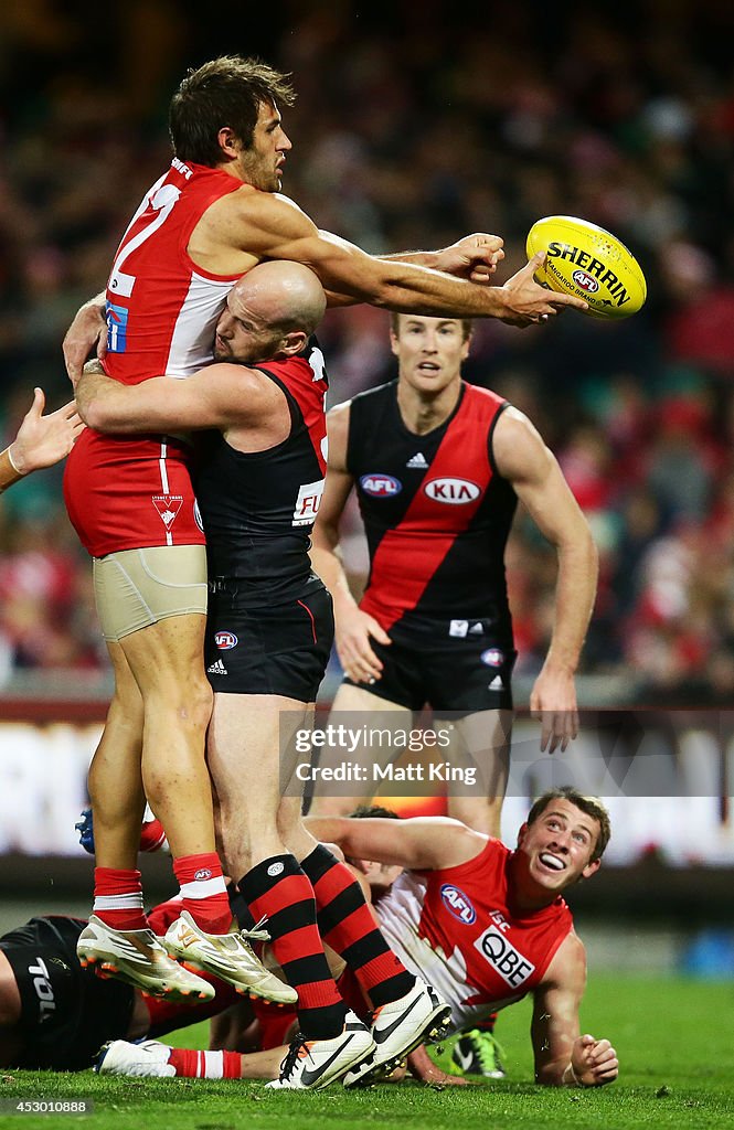 AFL Rd 19 - Sydney v Essendon