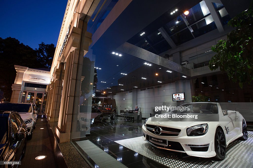 European Automobile Dealerships As Ukraine Crisis Affects Russian Vehicle Market