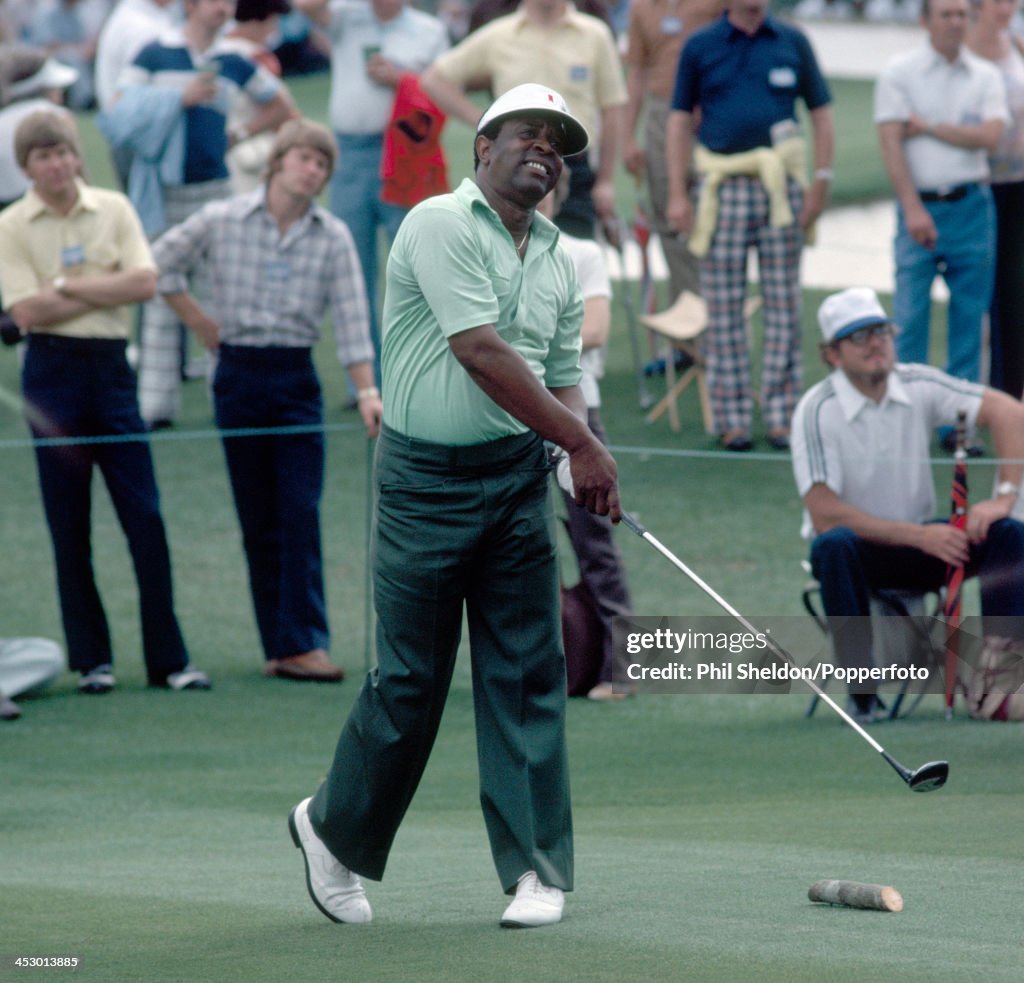 Lee Elder During The US Masters