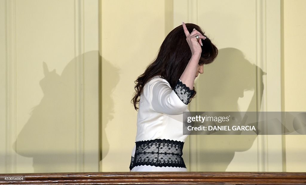 ARGENTINA-US-ECONOMY-DEBT-KIRCHNER -