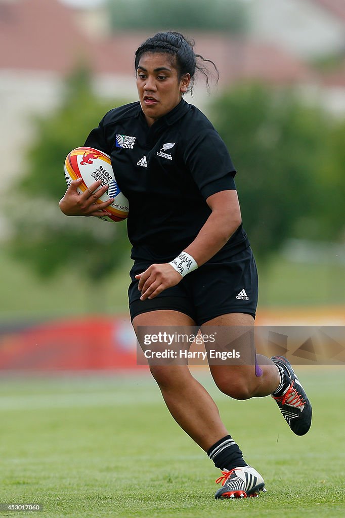 New Zealand v Kazakhstan - IRB Women's Rugby World Cup 2014
