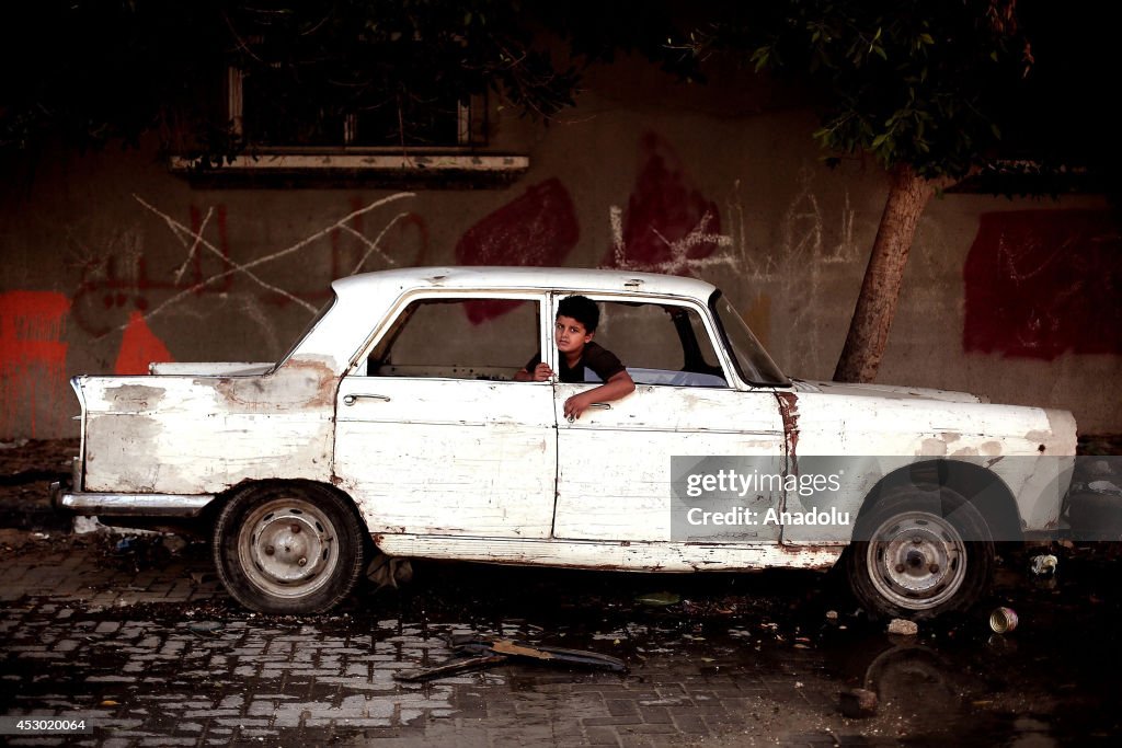 Daily life for Palestinian kids in Gaza