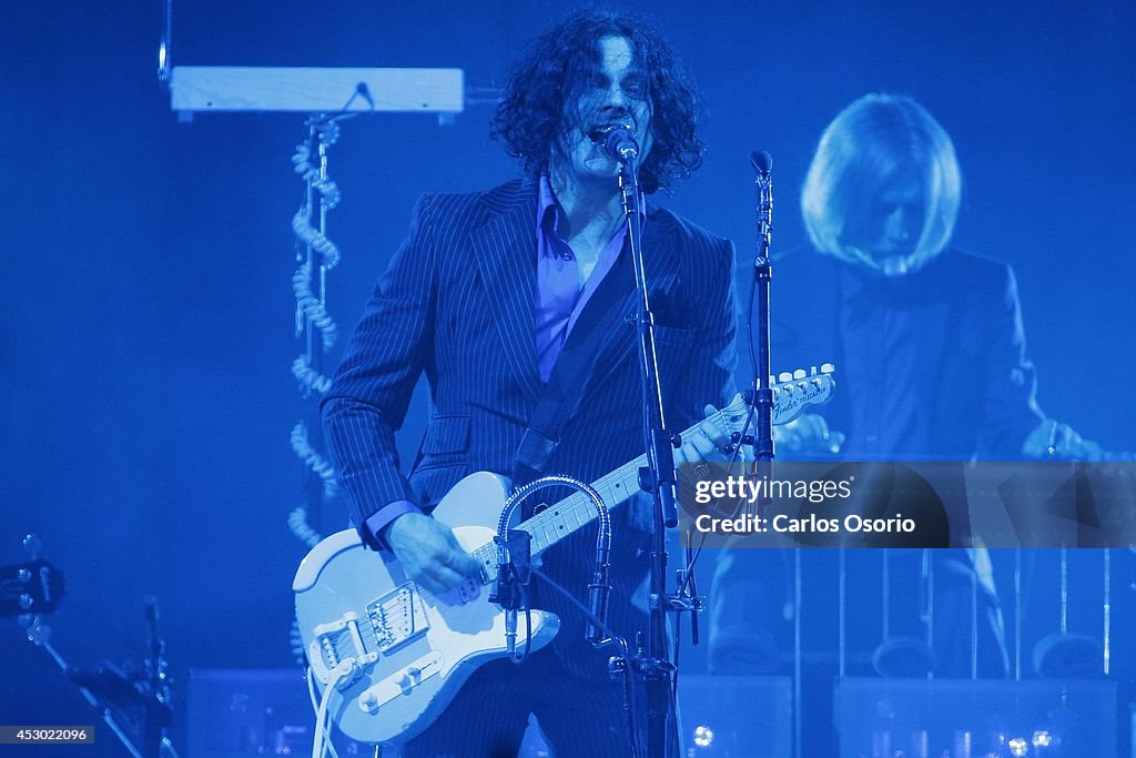 Jack White performs at the Air Canada Centre...