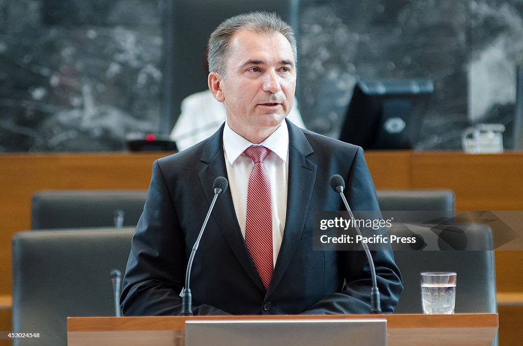 Janko Veber former president of National Assembly of...