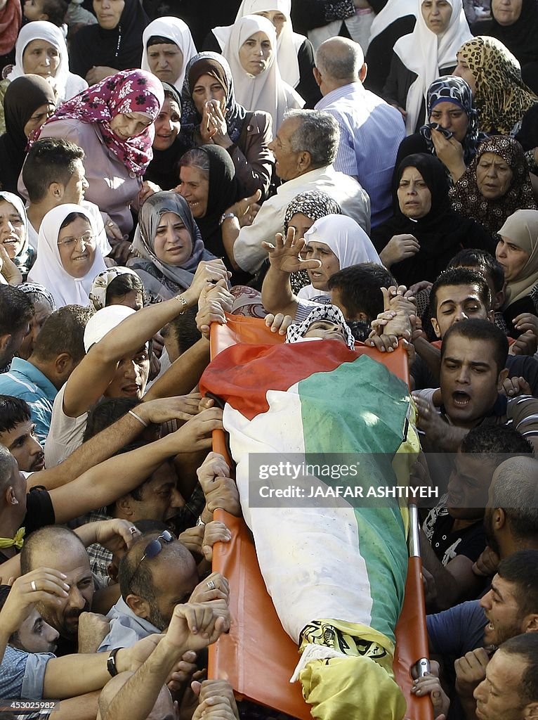 PALESTINIAN-ISRAEL-CONFLICT-FUNERAL