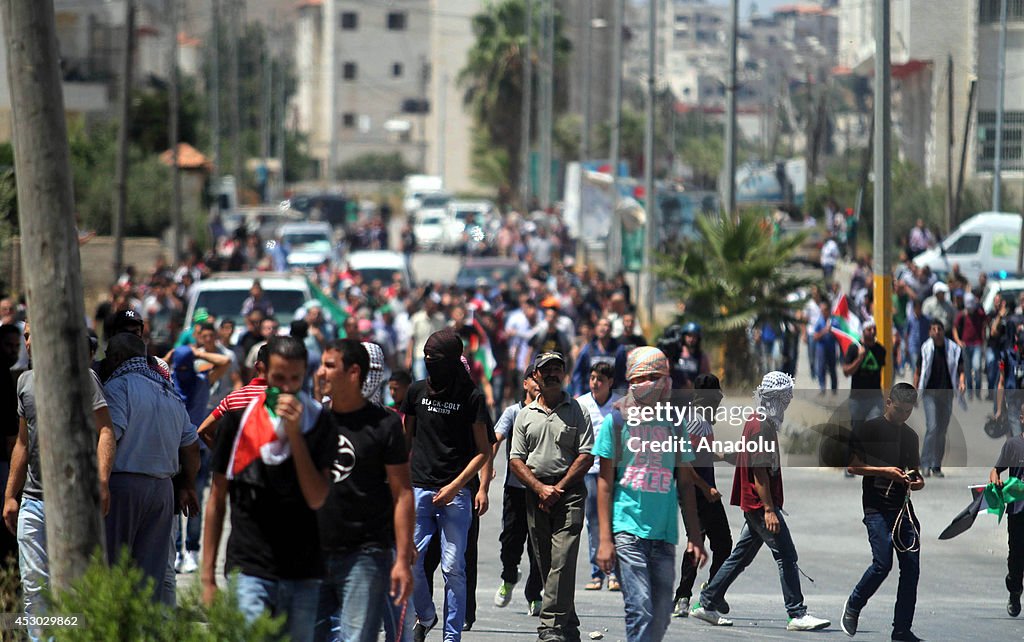 Israeli attacks protested in Ramallah