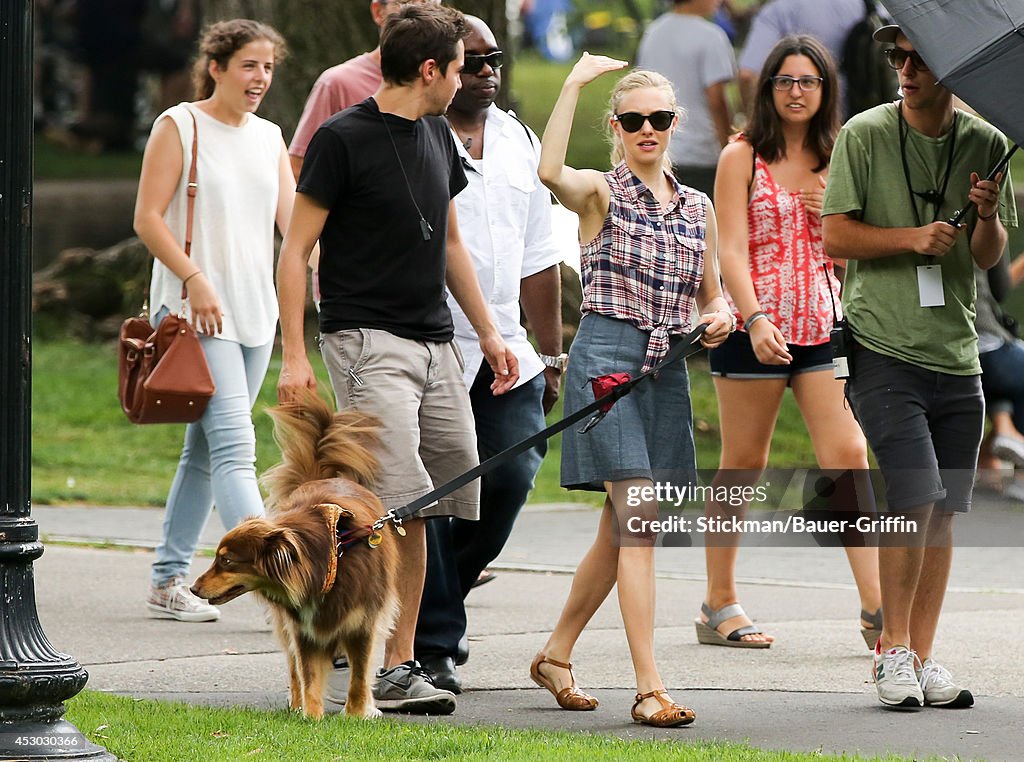 Celebrity Sightings In Boston - August 01, 2014