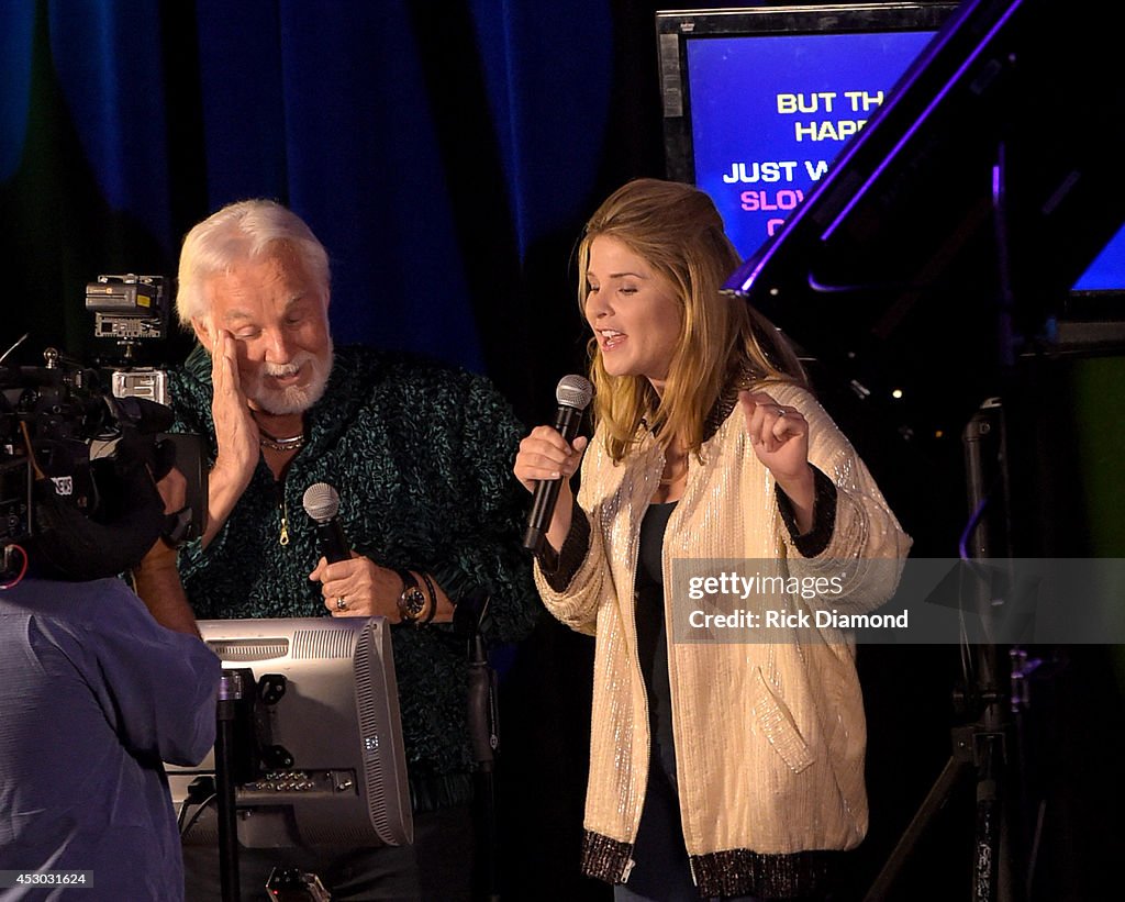 Kenny Rogers Visits NBC's "Today"