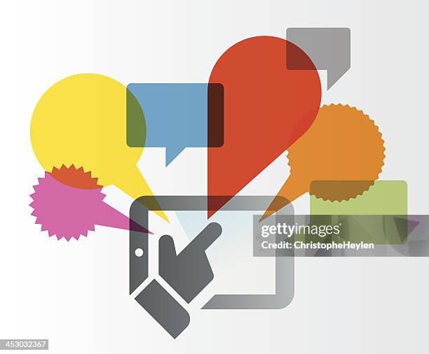 speech bubbles 02 - question mark pattern stock illustrations