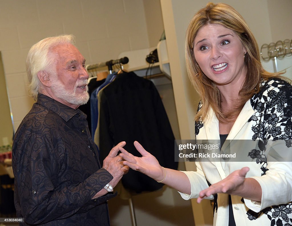 Kenny Rogers Visits NBC's "Today"