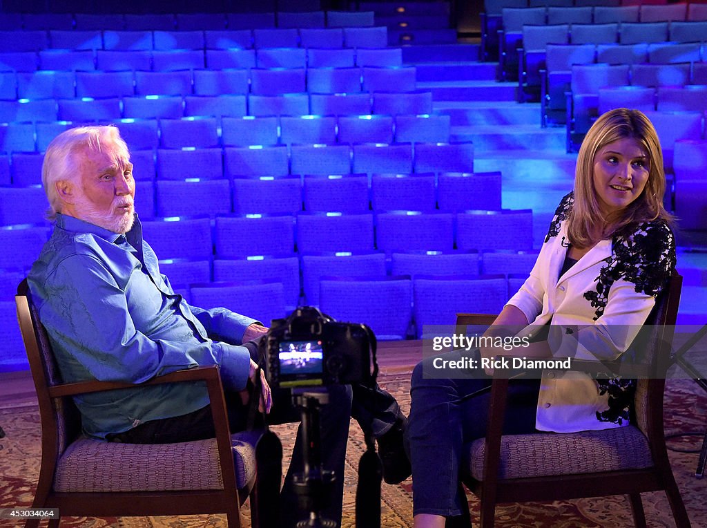 Kenny Rogers Visits NBC's "Today"