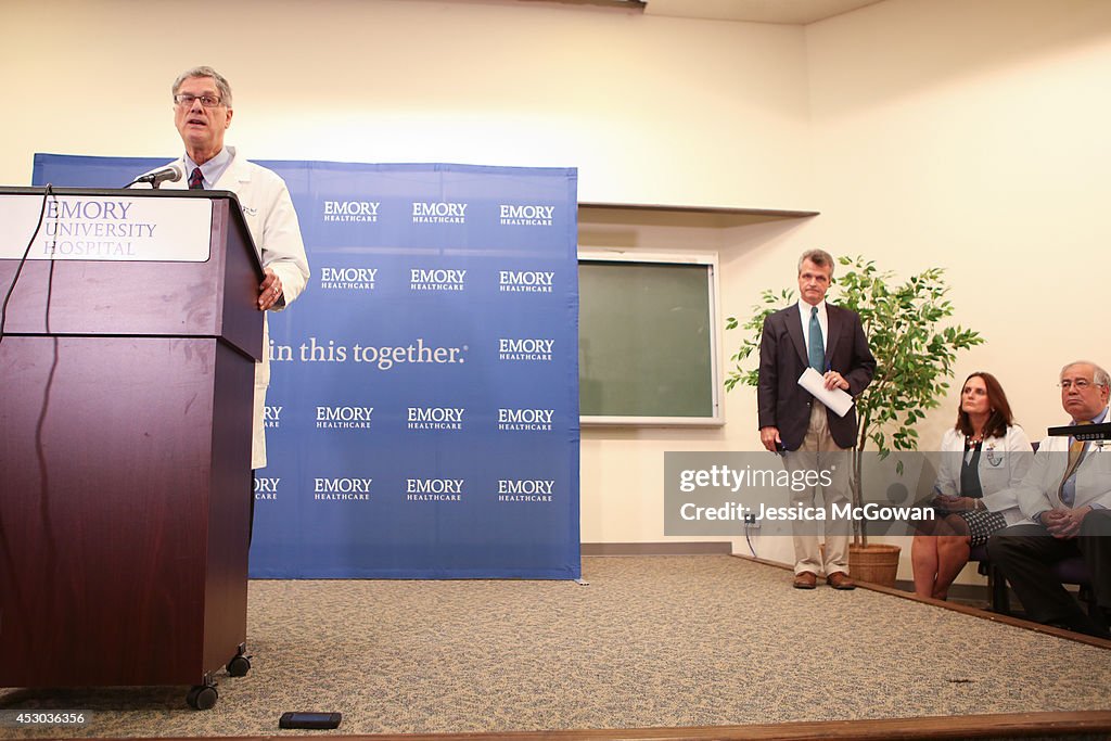 Emory Hospital To Receive American Ebola Patients From Liberia