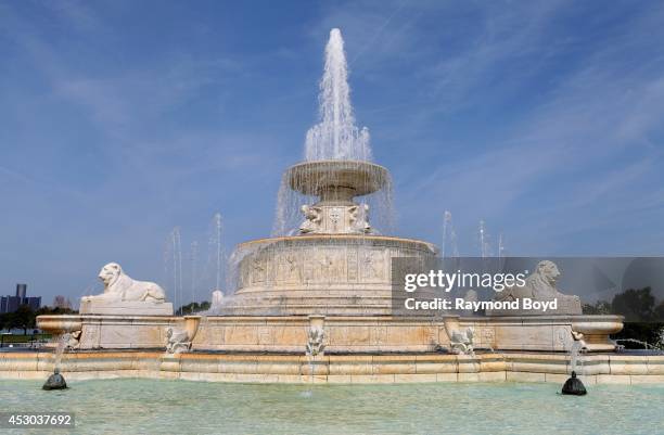 James Scott Memorial Fountain in Belle Isle State Park on July 18, 2014 in Detroit, Michigan.