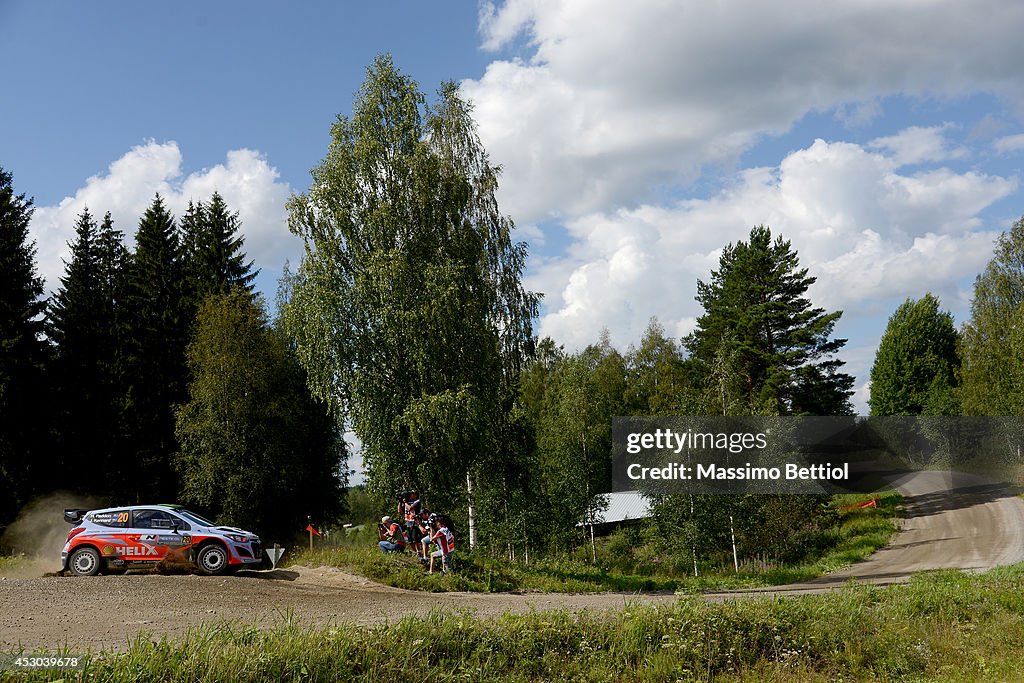 FIA World Rally Championship Finland - Day One