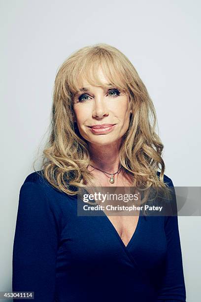 Mary Crosby is photographed during the AMERICAN MASTERS 'Bing Crosby Rediscovered' panel during the PBS Networks portion of the 2014 Summer...