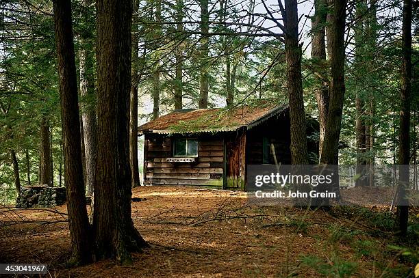 Remote hermitage cabin on the grounds of St Joseph's Abbey Trappist, Cistercian.