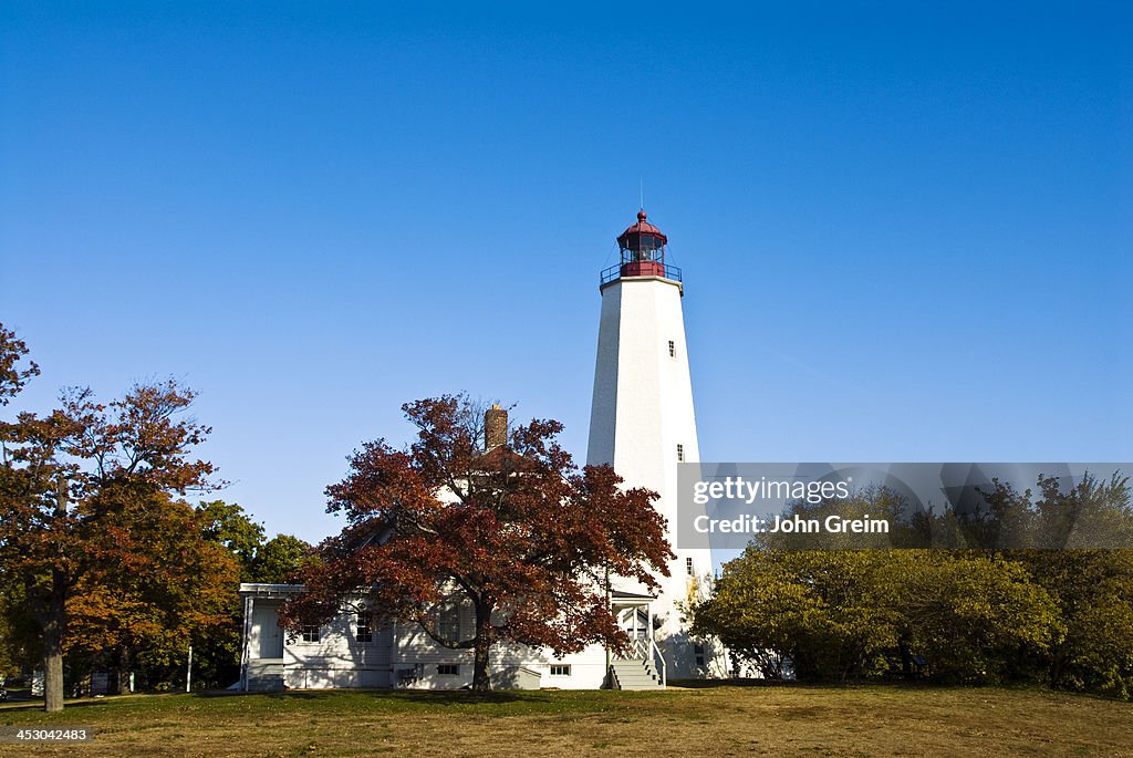Sandy Hook Lighthouse, Oldest working lighthouse in the...