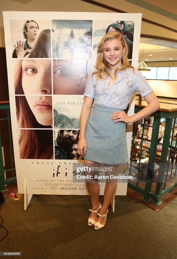 Chloe Grace Moretz Signs Copies Of "If I Stay"